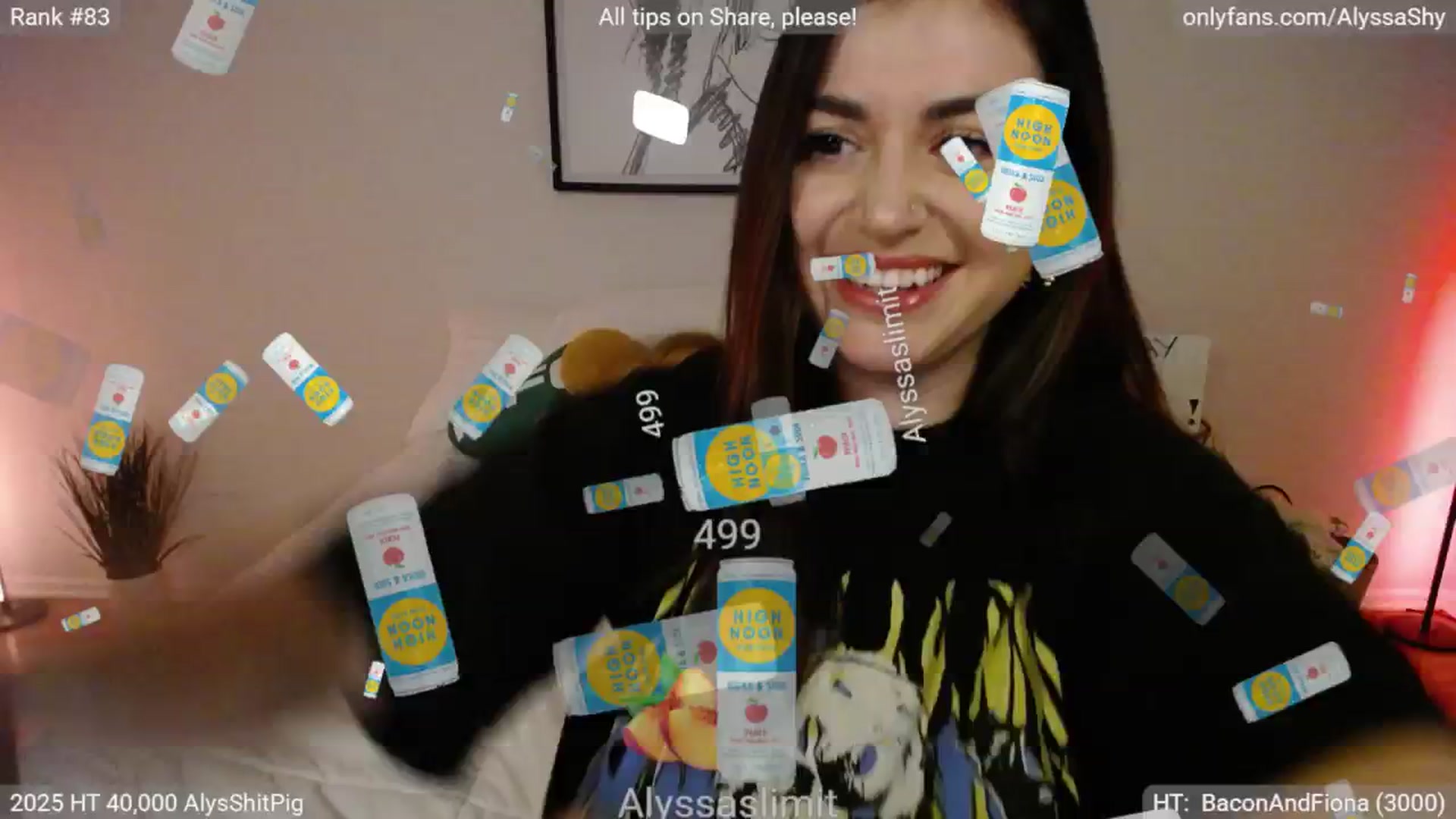 Gallery image thumbnail from AlyssaShy's myfreecams stream on, 05/03/2025, 02:56 image 10 of 20