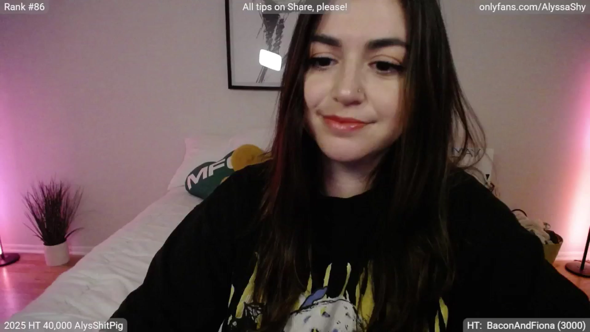 Gallery image thumbnail from AlyssaShy's myfreecams stream on, 05/03/2025, 02:56 image 8 of 20