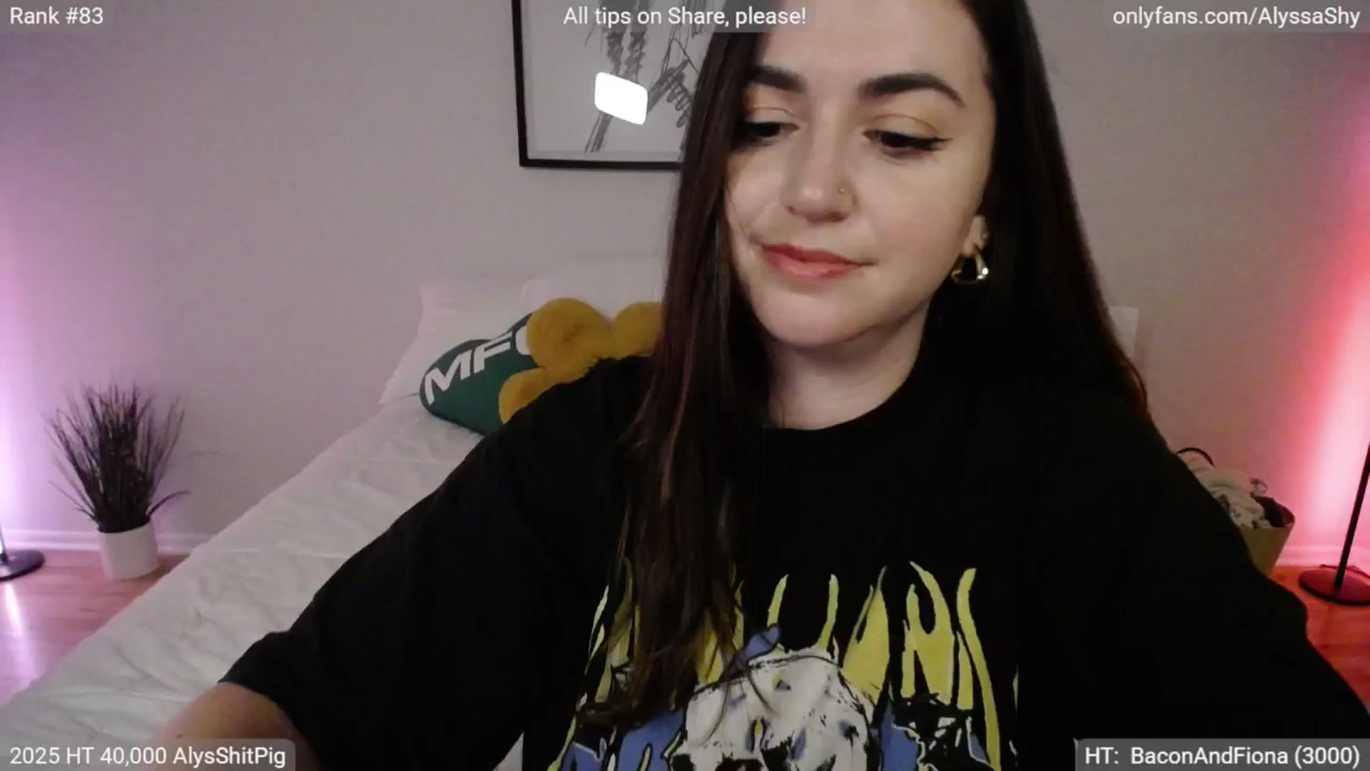 Gallery image thumbnail from AlyssaShy's myfreecams stream on, 05/03/2025, 02:56 image 20 of 20