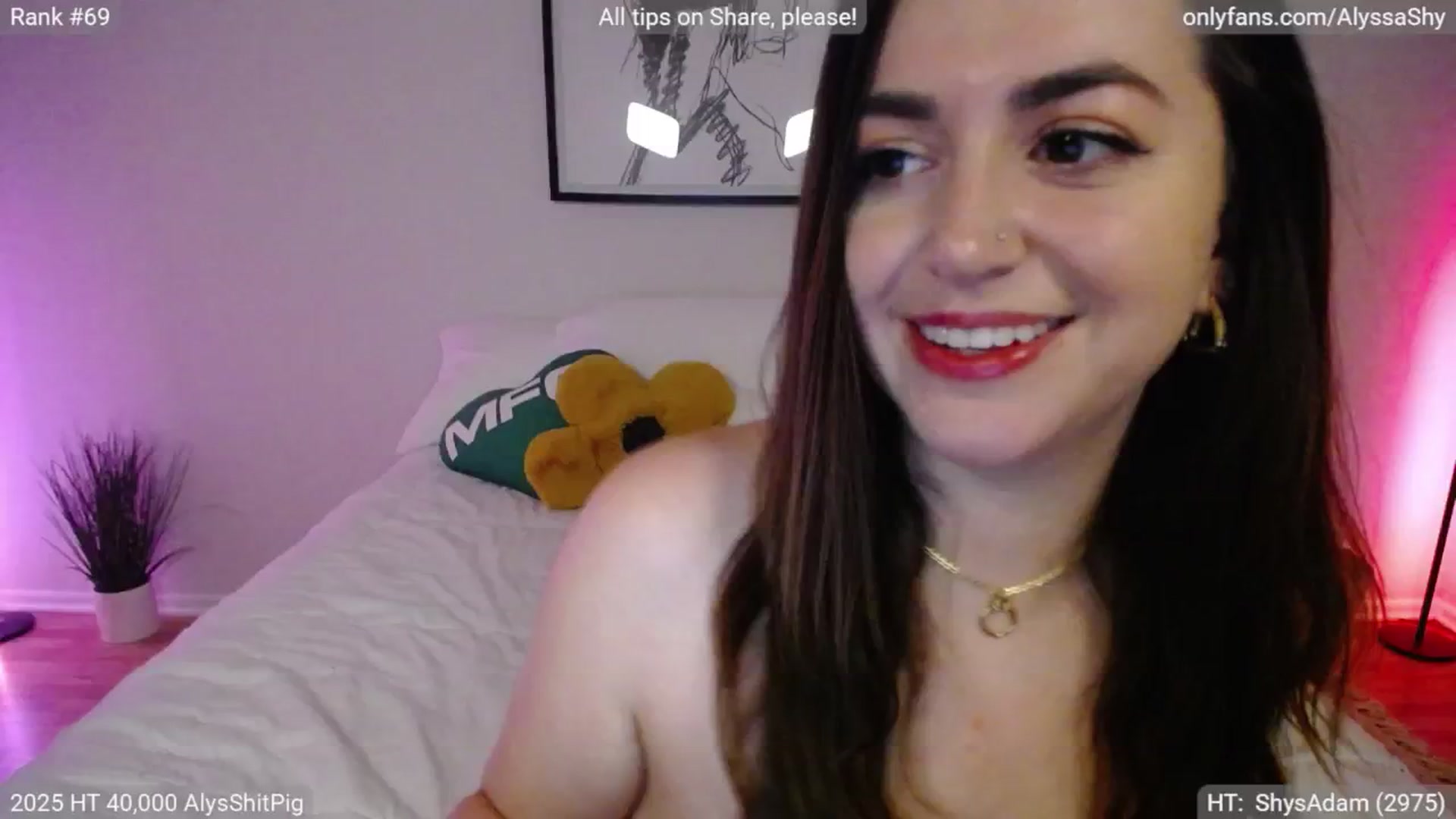 Gallery image thumbnail from AlyssaShy's myfreecams stream on, 05/04/2025, 02:43 image 4 of 20
