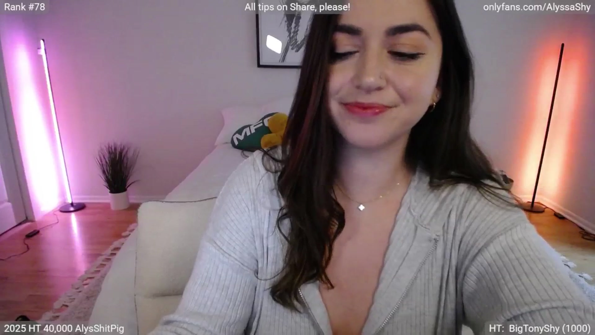 Gallery image thumbnail from AlyssaShy's myfreecams stream on, 05/04/2025, 22:33 image 9 of 20