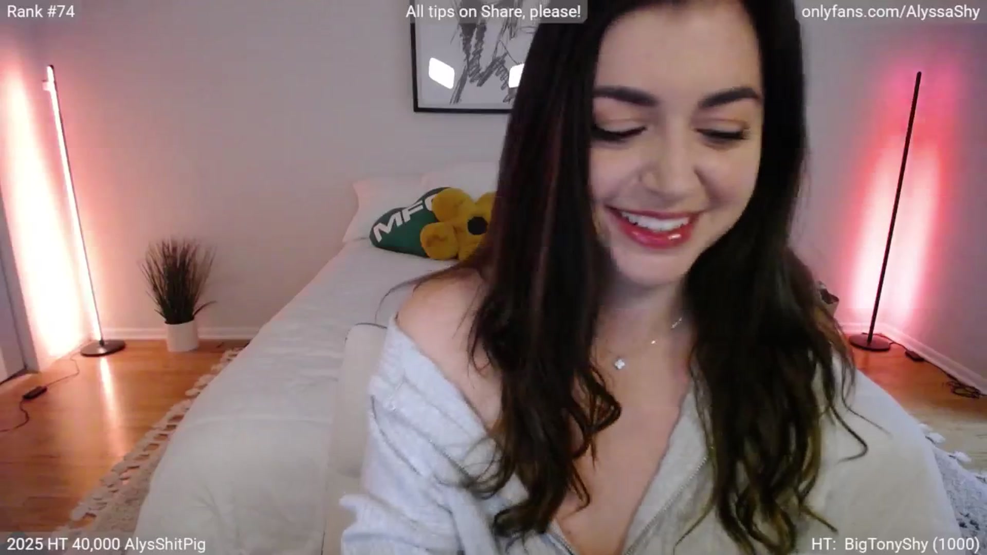 Gallery image thumbnail from AlyssaShy's myfreecams stream on, 05/04/2025, 22:33 image 13 of 20