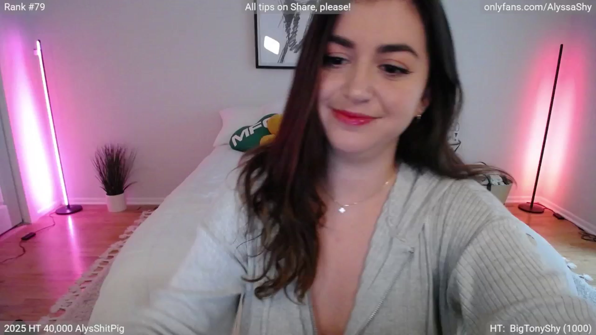 Gallery image thumbnail from AlyssaShy's myfreecams stream on, 05/04/2025, 22:33 image 4 of 20