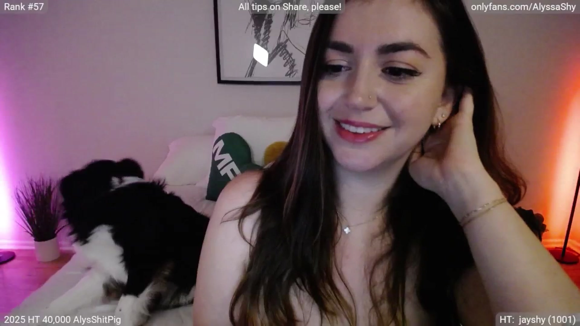 Gallery image thumbnail from AlyssaShy's myfreecams stream on, 05/10/2025, 04:35 image 13 of 20