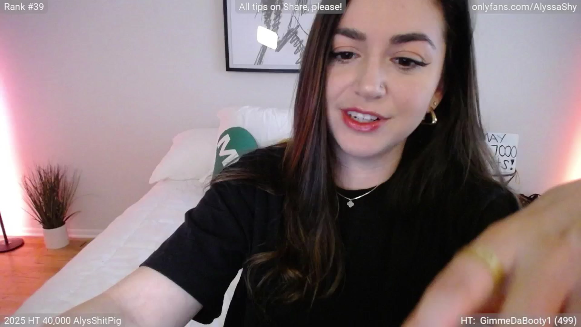 Gallery image thumbnail from AlyssaShy's myfreecams stream on, 05/13/2025, 01:40 image 5 of 20