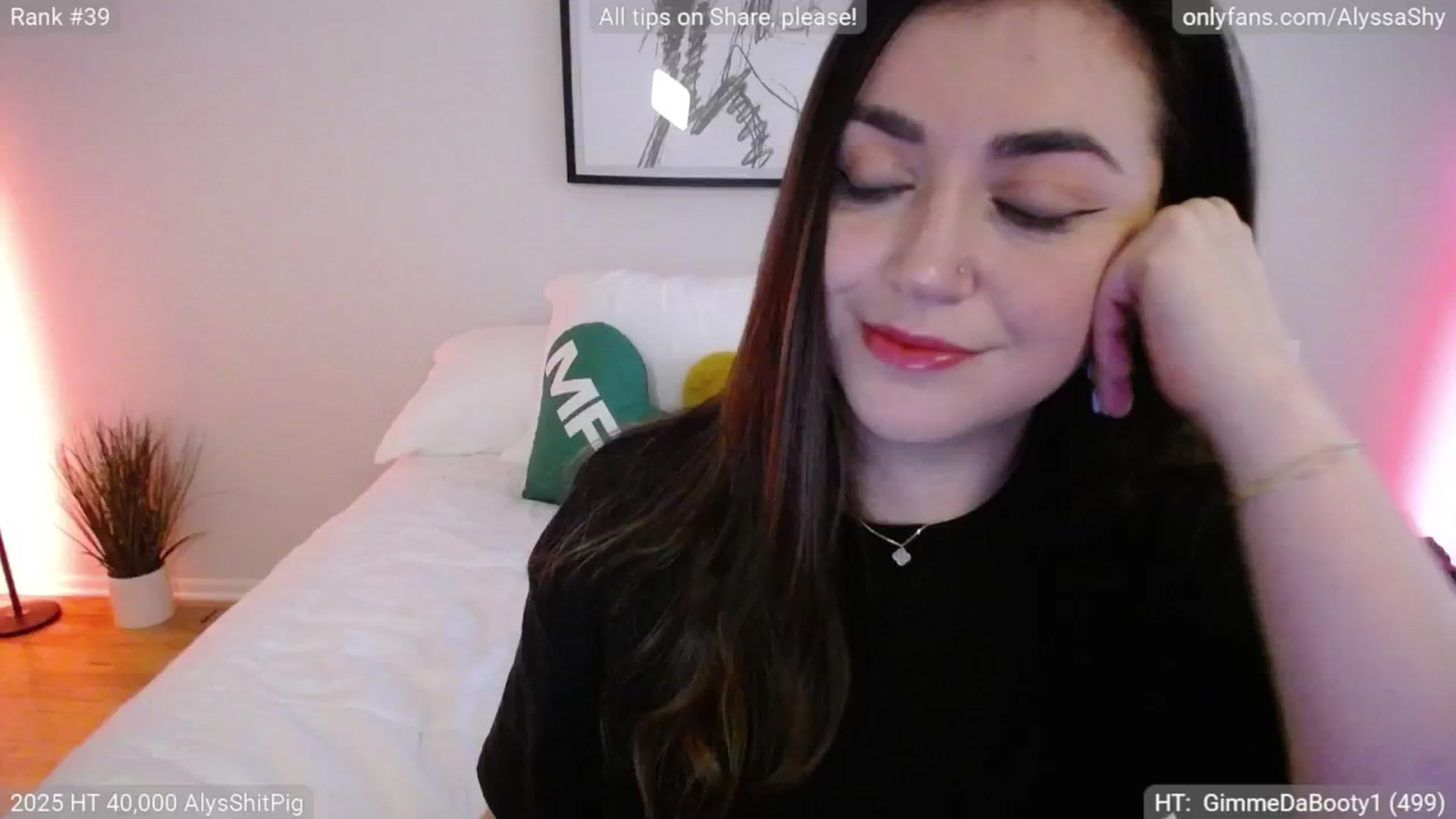 Gallery image thumbnail from AlyssaShy's myfreecams stream on, 05/13/2025, 01:40 image 7 of 20