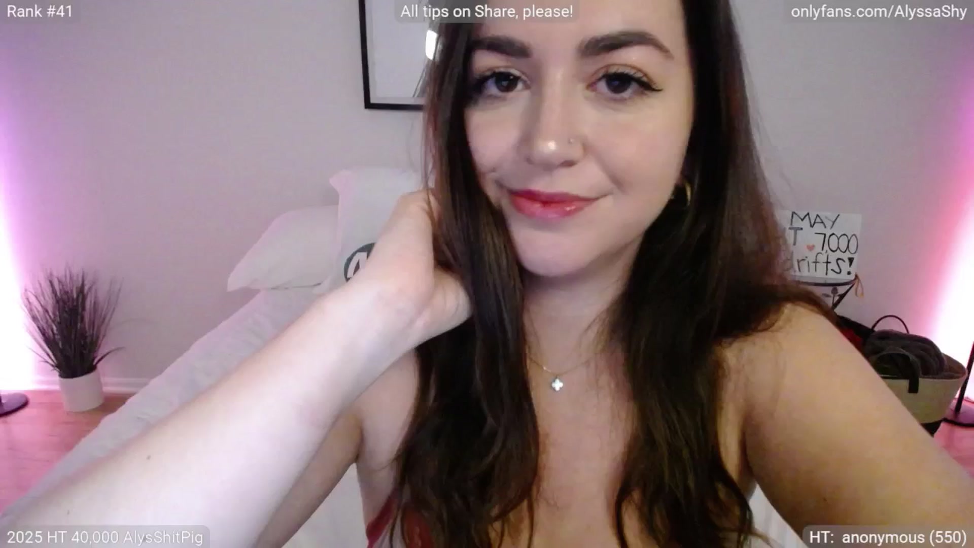 Gallery image thumbnail from AlyssaShy's myfreecams stream on, 05/13/2025, 23:56 image 13 of 20
