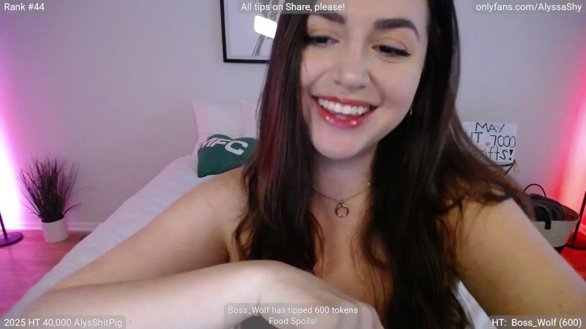 Gallery image thumbnail from AlyssaShy's myfreecams stream on, 05/15/2025, 21:53 image 19 of 20