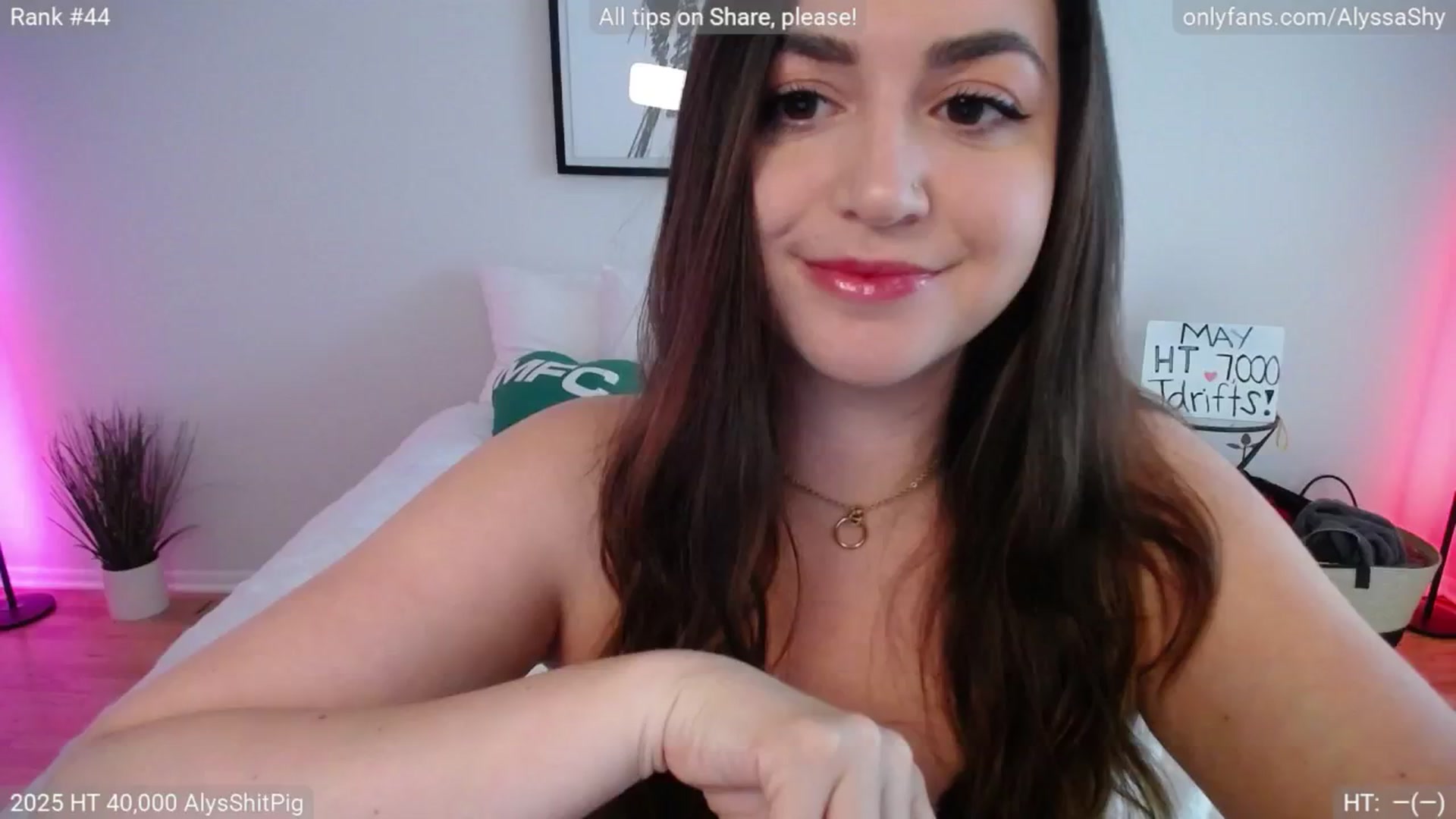 Gallery image thumbnail from AlyssaShy's myfreecams stream on, 05/15/2025, 21:53 image 3 of 20