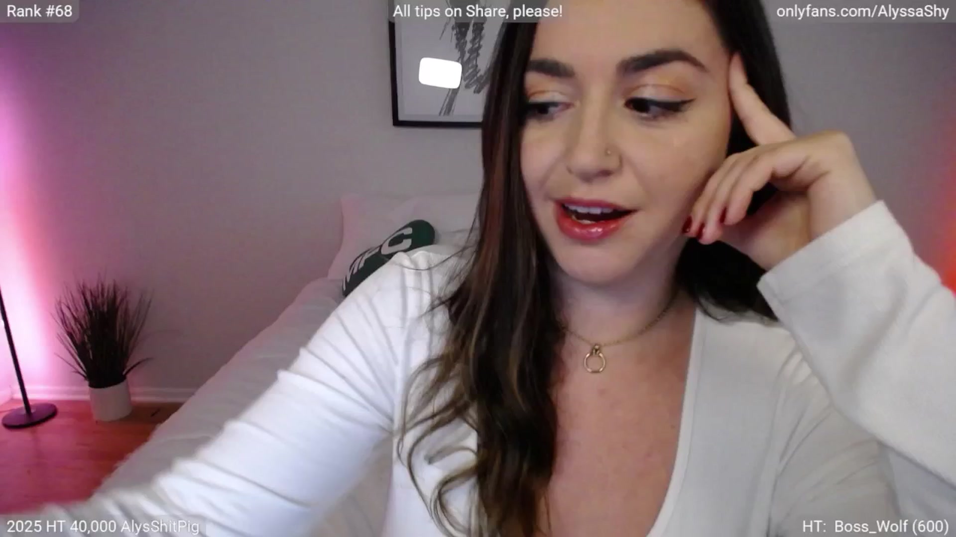 Gallery image thumbnail from AlyssaShy's myfreecams stream on, 05/28/2025, 23:02 image 13 of 20