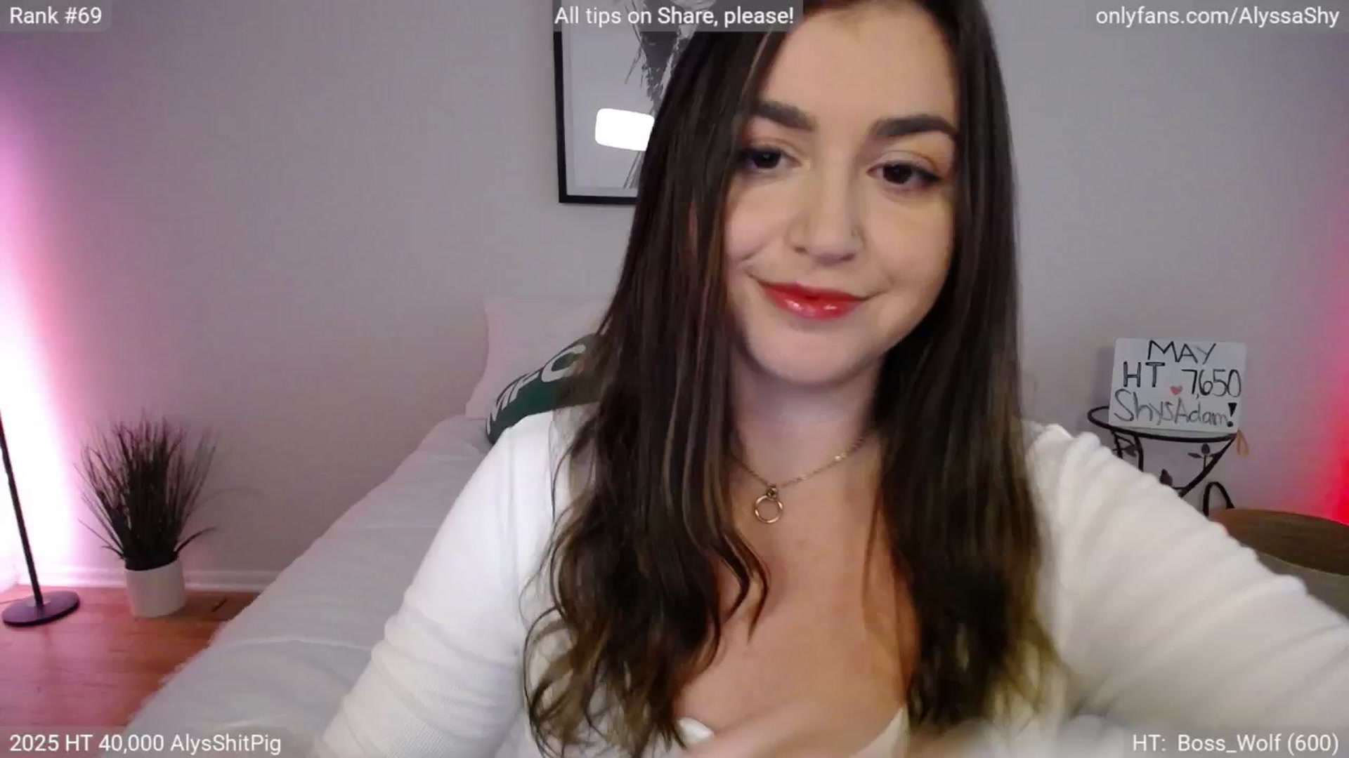 Gallery image thumbnail from AlyssaShy's myfreecams stream on, 05/28/2025, 23:02 image 4 of 20