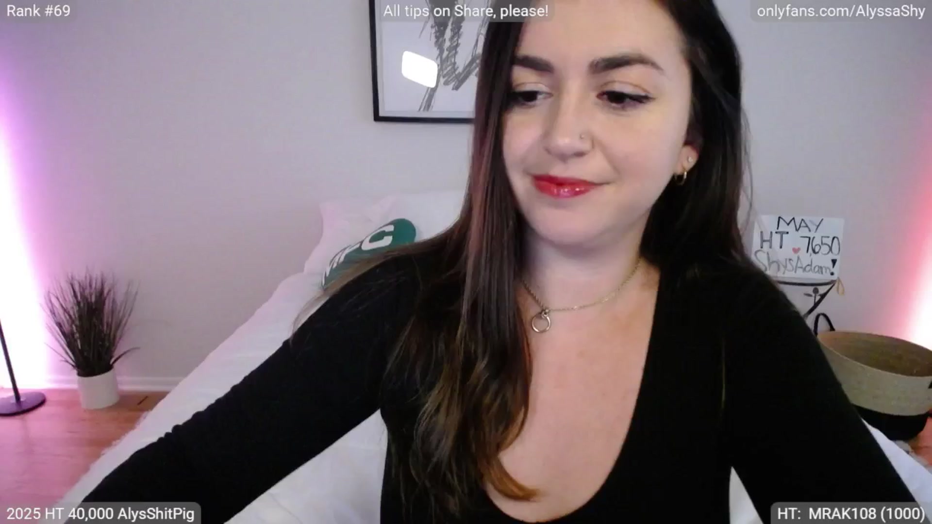Gallery image thumbnail from AlyssaShy's myfreecams stream on, 05/30/2025, 24:37 image 2 of 20
