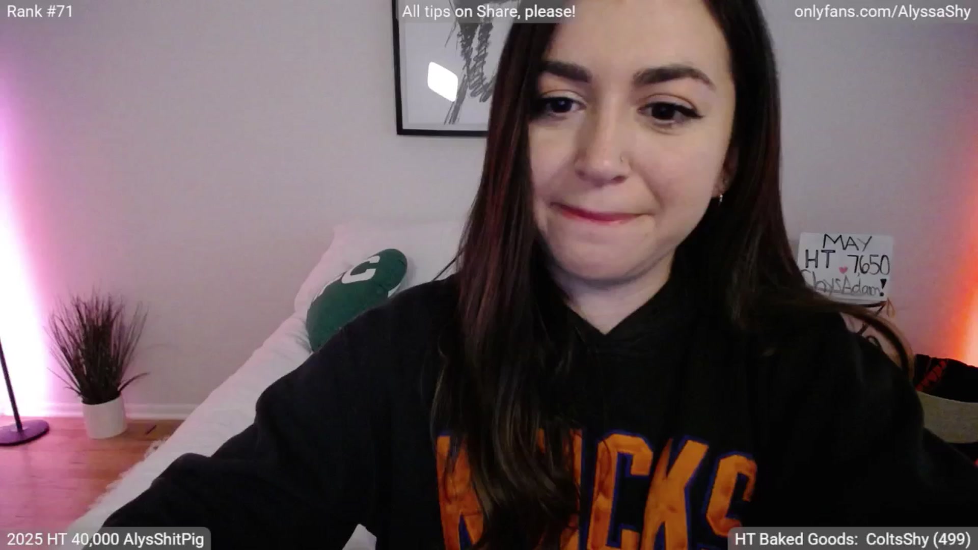 Gallery image thumbnail from AlyssaShy's myfreecams stream on, 05/31/2025, 23:58 image 15 of 20