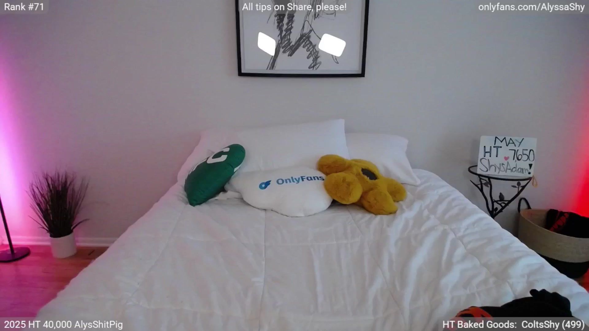 Gallery image thumbnail from AlyssaShy's myfreecams stream on, 05/31/2025, 23:58 image 9 of 20