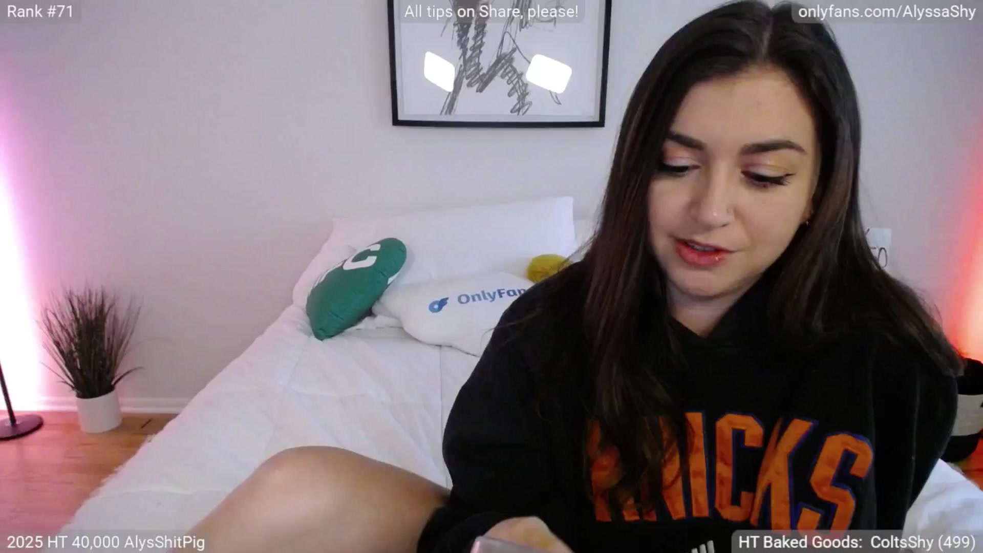 Gallery image thumbnail from AlyssaShy's myfreecams stream on, 05/31/2025, 23:58 image 2 of 20