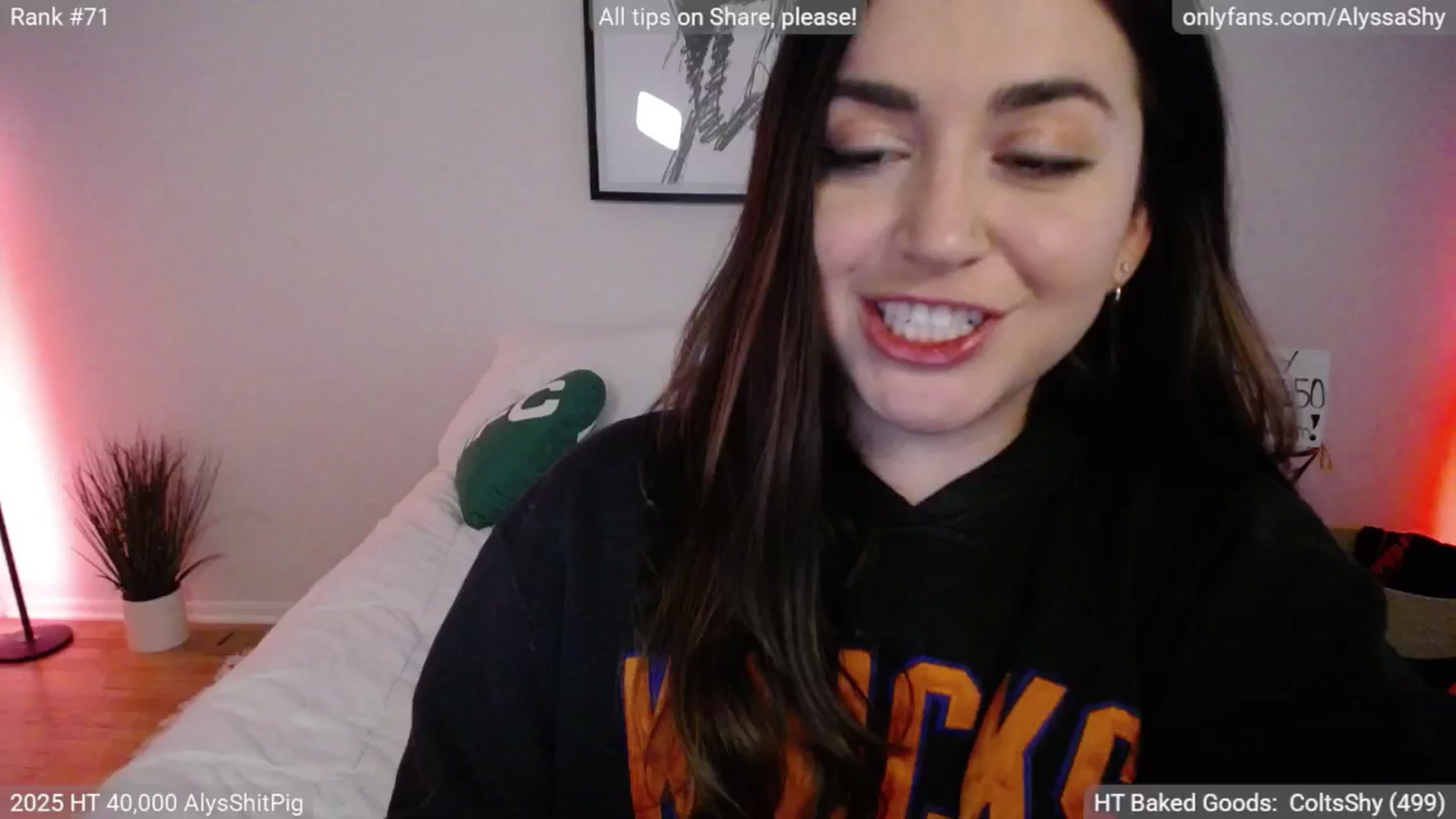 Gallery image thumbnail from AlyssaShy's myfreecams stream on, 05/31/2025, 23:58 image 16 of 20