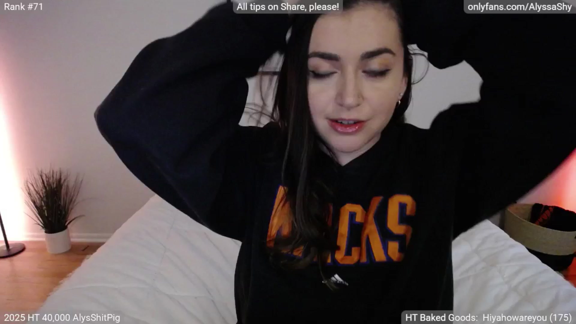Gallery image thumbnail from AlyssaShy's myfreecams stream on, 05/31/2025, 23:58 image 1 of 20