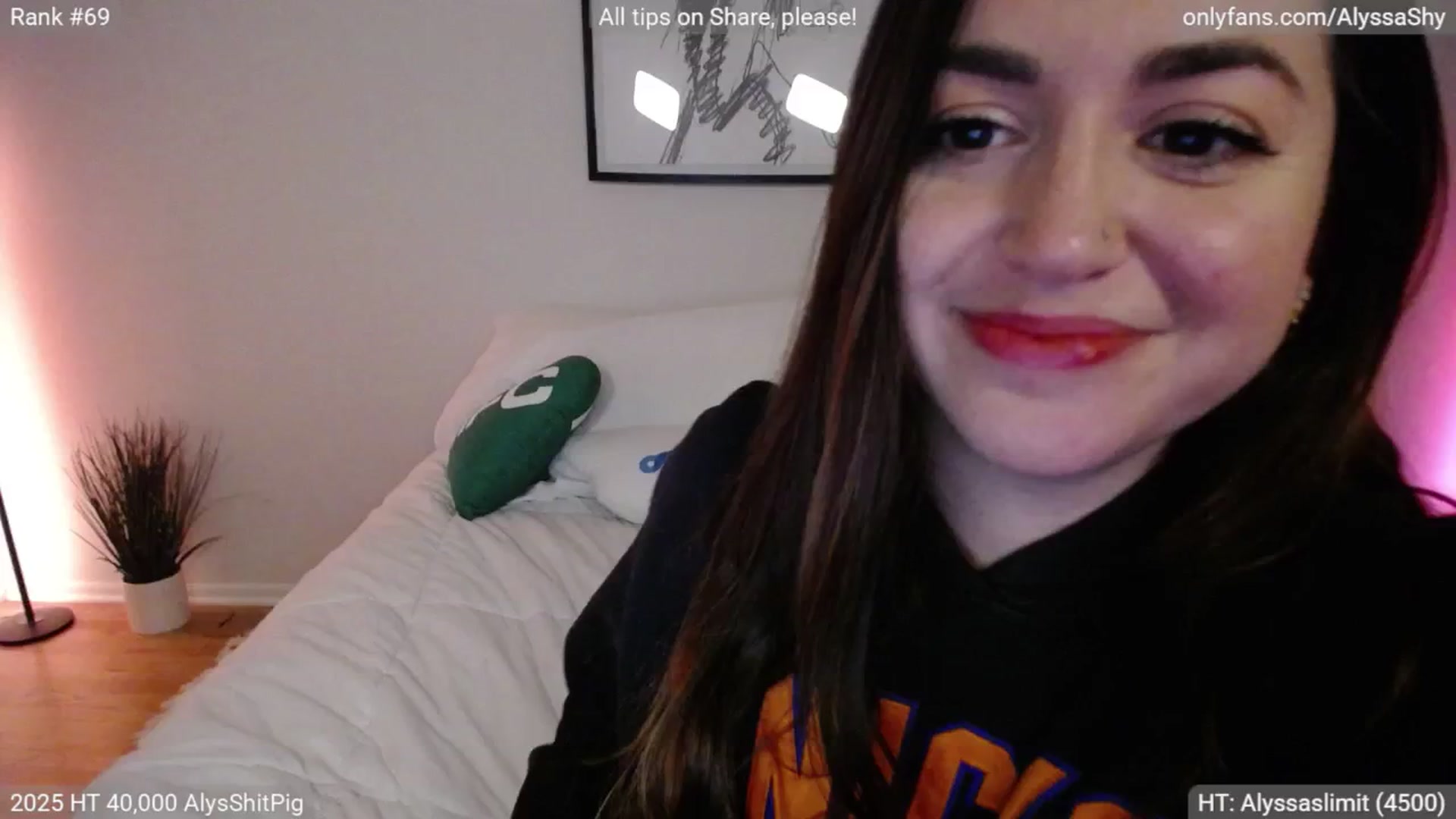 Gallery image thumbnail from AlyssaShy's myfreecams stream on, 06/01/2025, 04:35 image 7 of 20