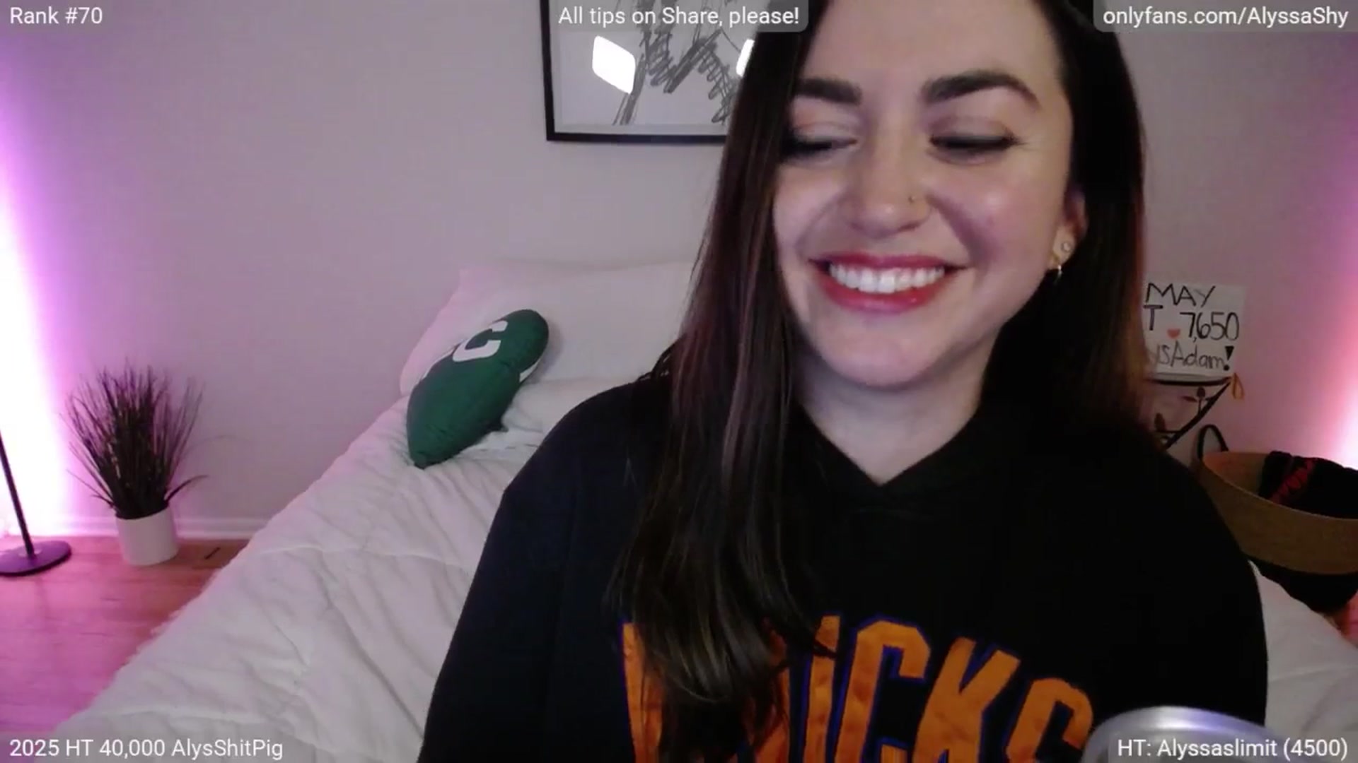 Gallery image thumbnail from AlyssaShy's myfreecams stream on, 06/01/2025, 04:35 image 14 of 20