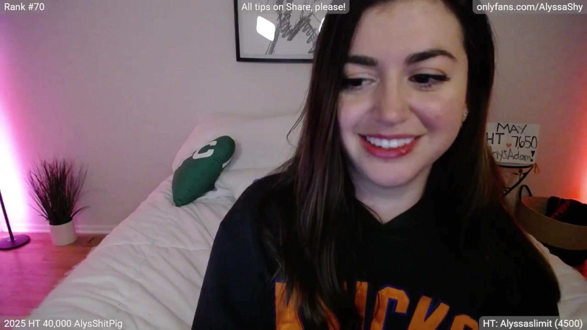 Gallery image thumbnail from AlyssaShy's myfreecams stream on, 06/01/2025, 04:35 image 19 of 20