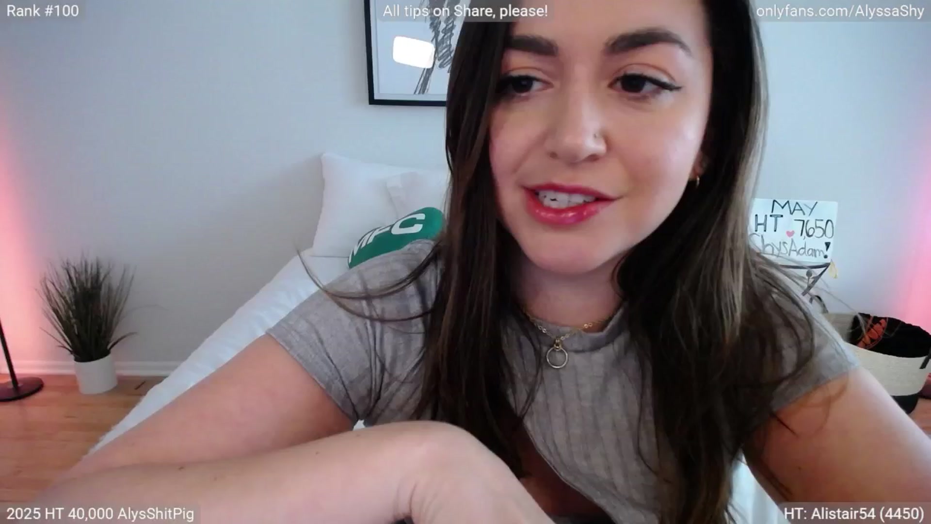 Gallery image thumbnail from AlyssaShy's myfreecams stream on, 06/01/2025, 22:27 image 11 of 20