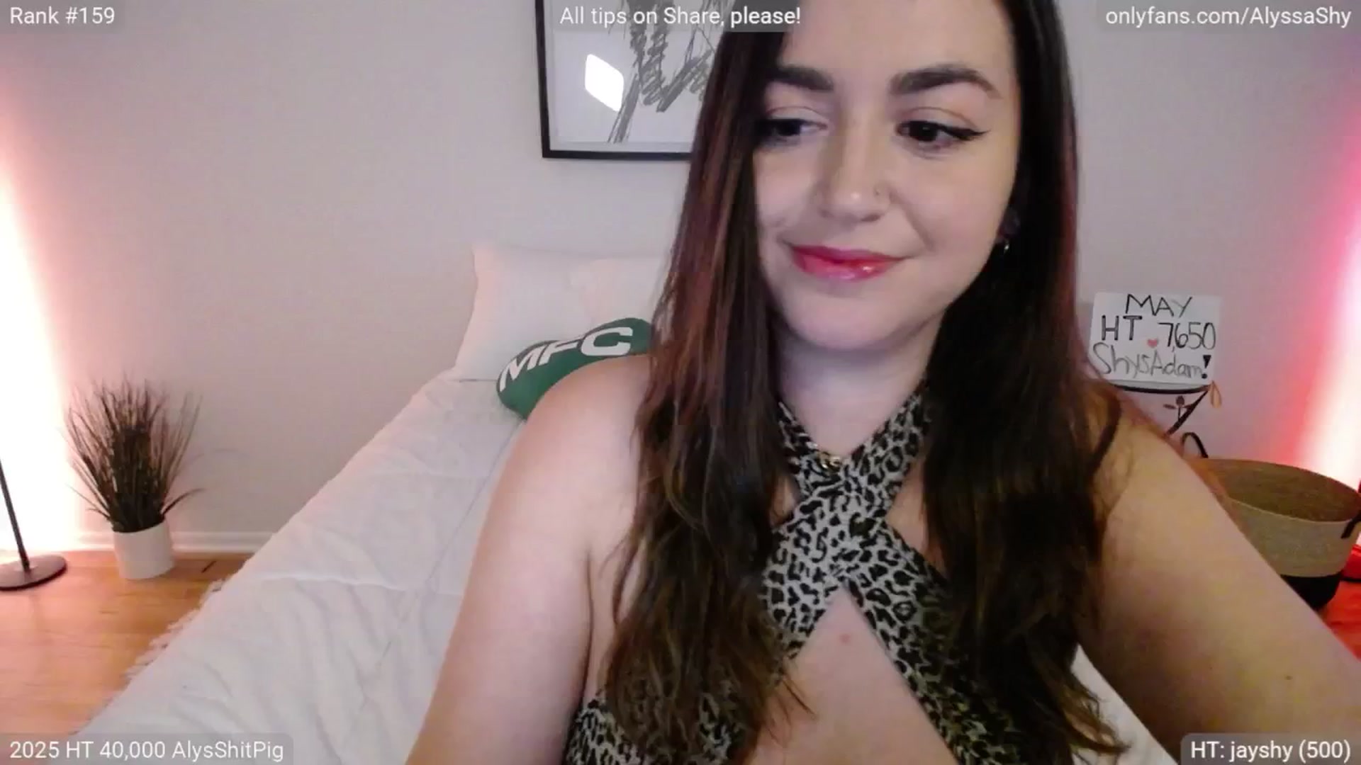 Gallery image thumbnail from AlyssaShy's myfreecams stream on, 06/03/2025, 24:06 image 14 of 20