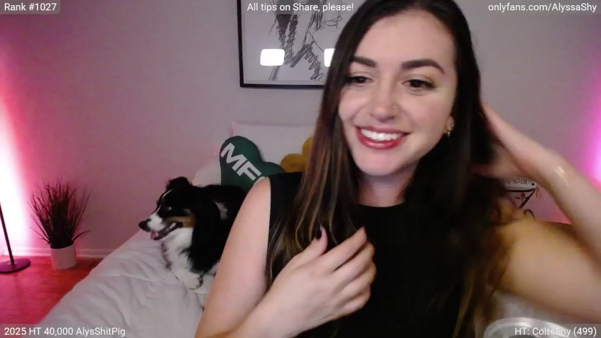 Gallery image thumbnail from AlyssaShy's myfreecams stream on, 06/21/2025, 01:03 image 9 of 20