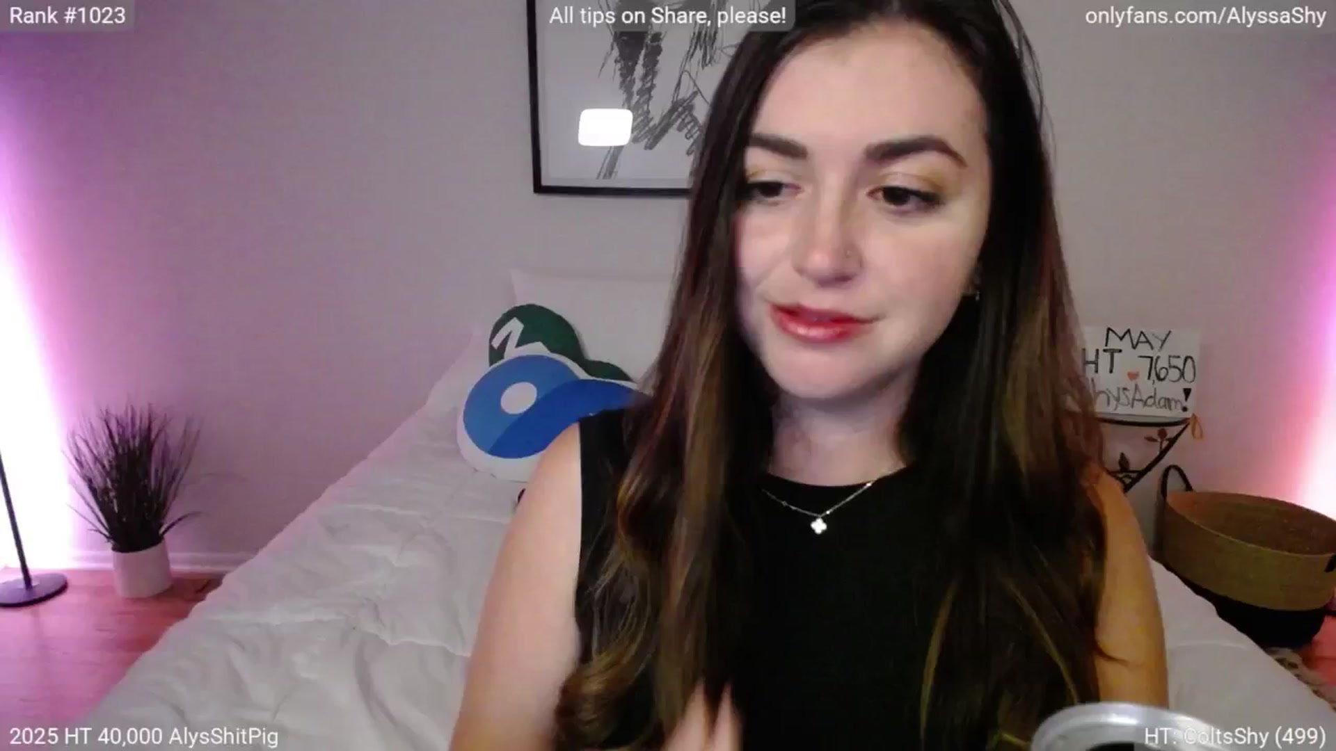 Gallery image thumbnail from AlyssaShy's myfreecams stream on, 06/21/2025, 01:03 image 16 of 20