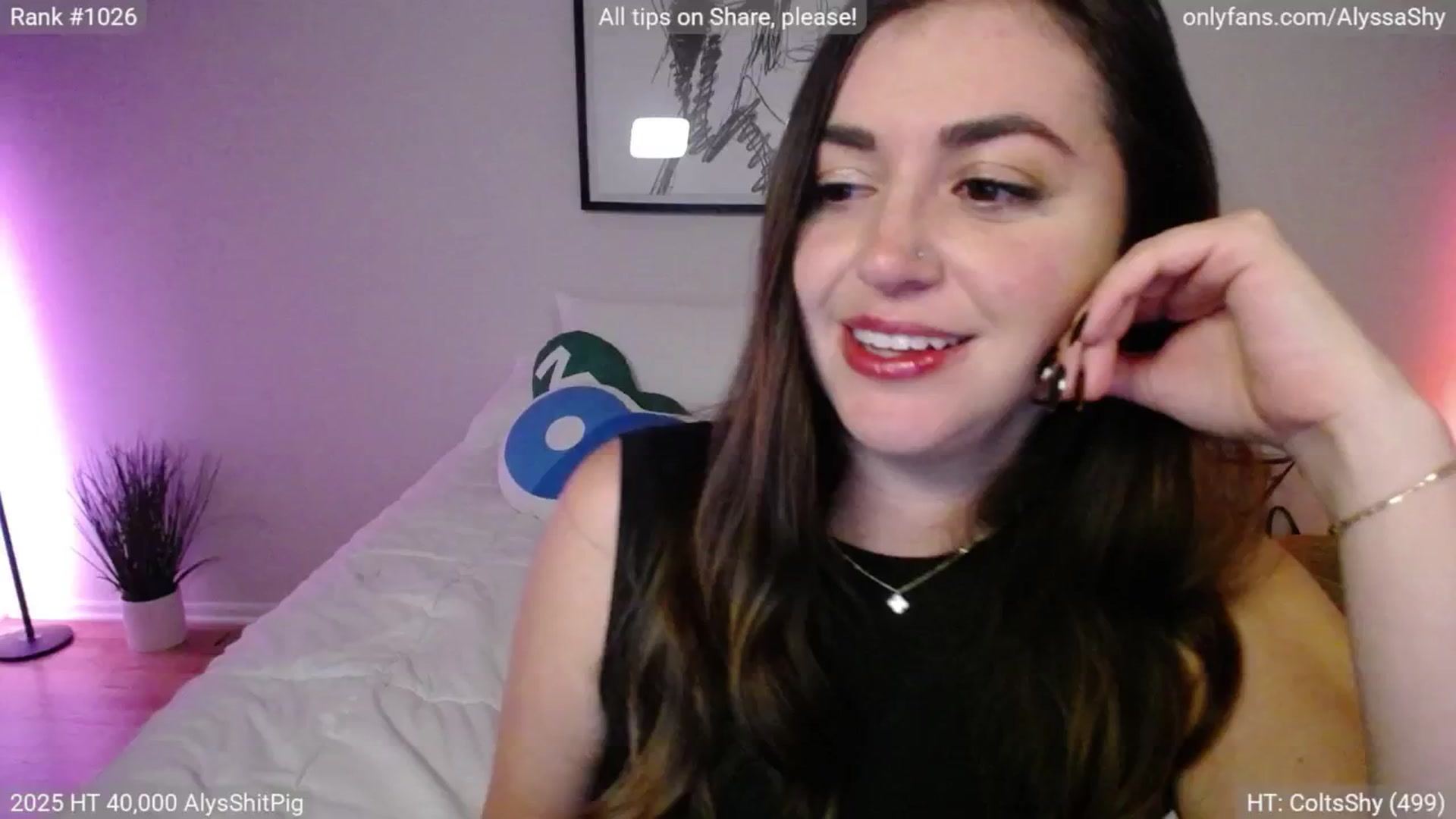 Gallery image thumbnail from AlyssaShy's myfreecams stream on, 06/21/2025, 01:03 image 12 of 20