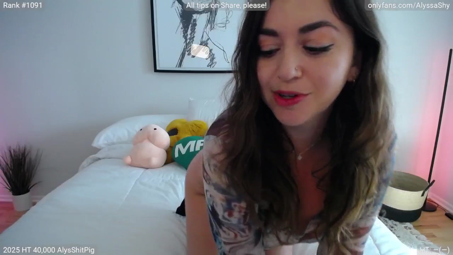 Gallery image thumbnail from AlyssaShy's myfreecams stream on, 06/22/2025, 22:23 image 2 of 20