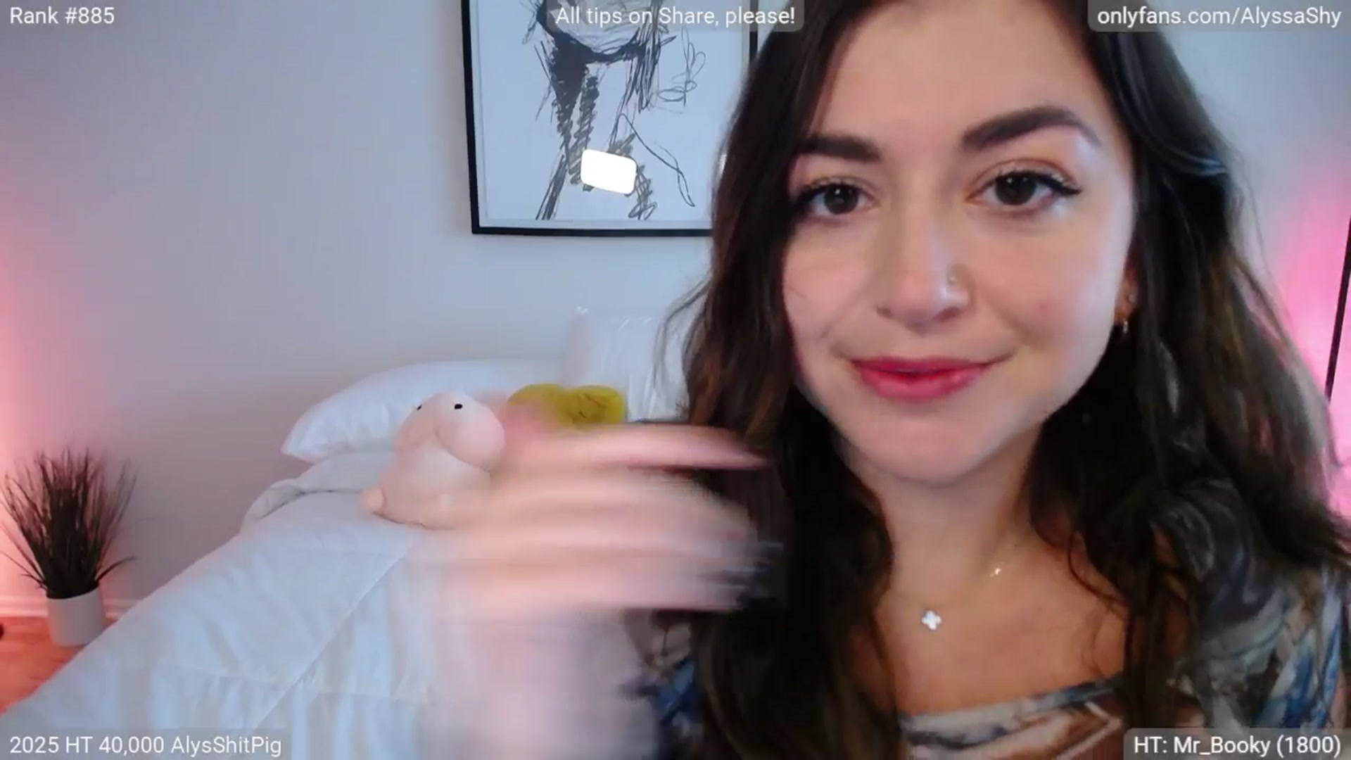 Gallery image thumbnail from AlyssaShy's myfreecams stream on, 06/22/2025, 22:23 image 14 of 20