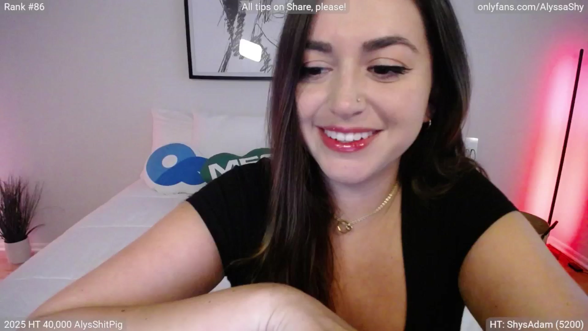 Gallery image thumbnail from AlyssaShy's myfreecams stream on, 07/01/2025, 21:49 image 1 of 20
