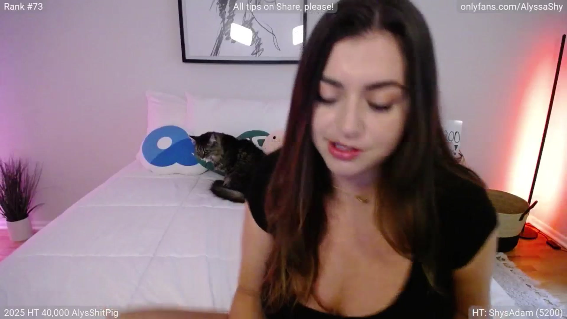 Gallery image thumbnail from AlyssaShy's myfreecams stream on, 07/01/2025, 21:49 image 5 of 20