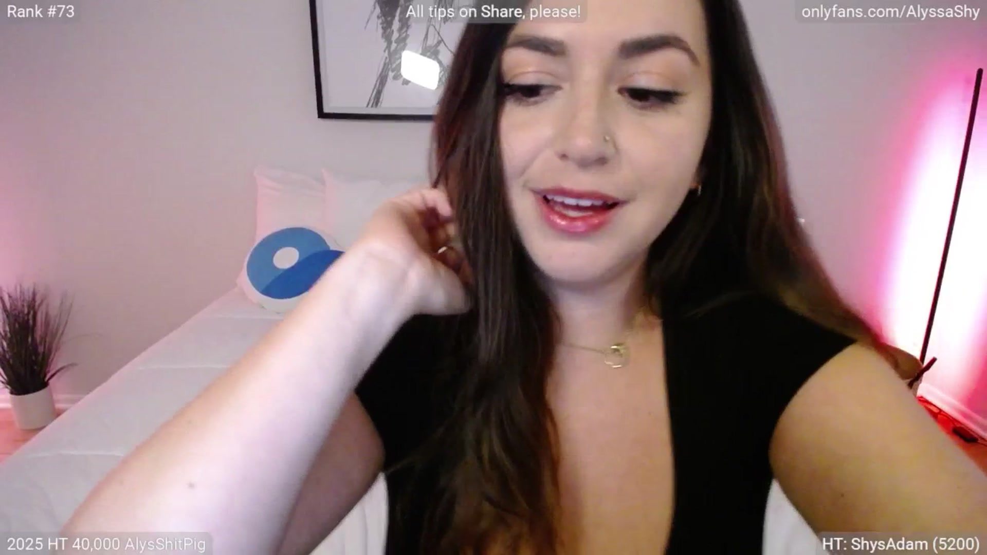 Gallery image thumbnail from AlyssaShy's myfreecams stream on, 07/01/2025, 21:49 image 3 of 20