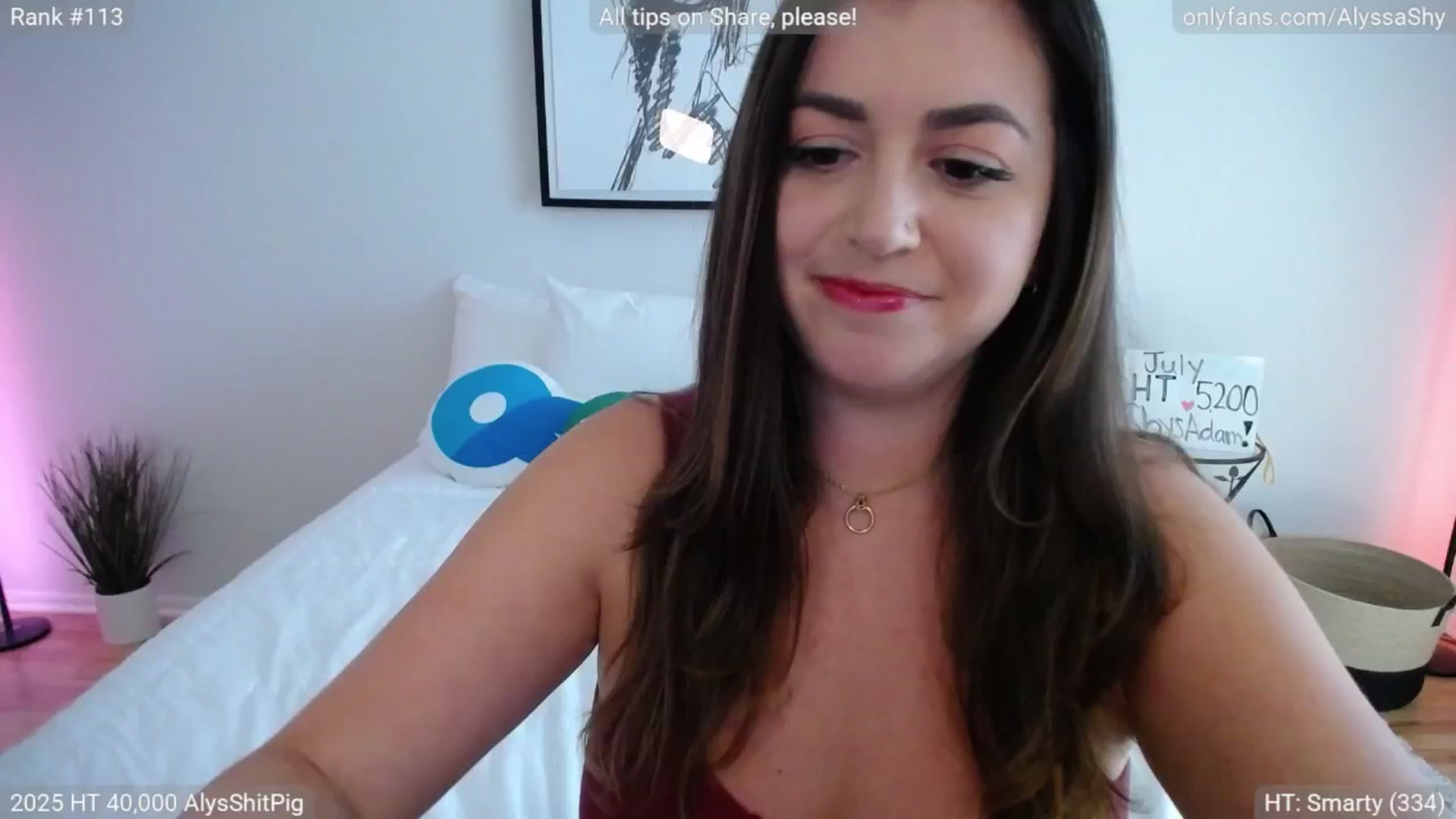 Gallery image thumbnail from AlyssaShy's myfreecams stream on, 07/02/2025, 20:56 image 9 of 20
