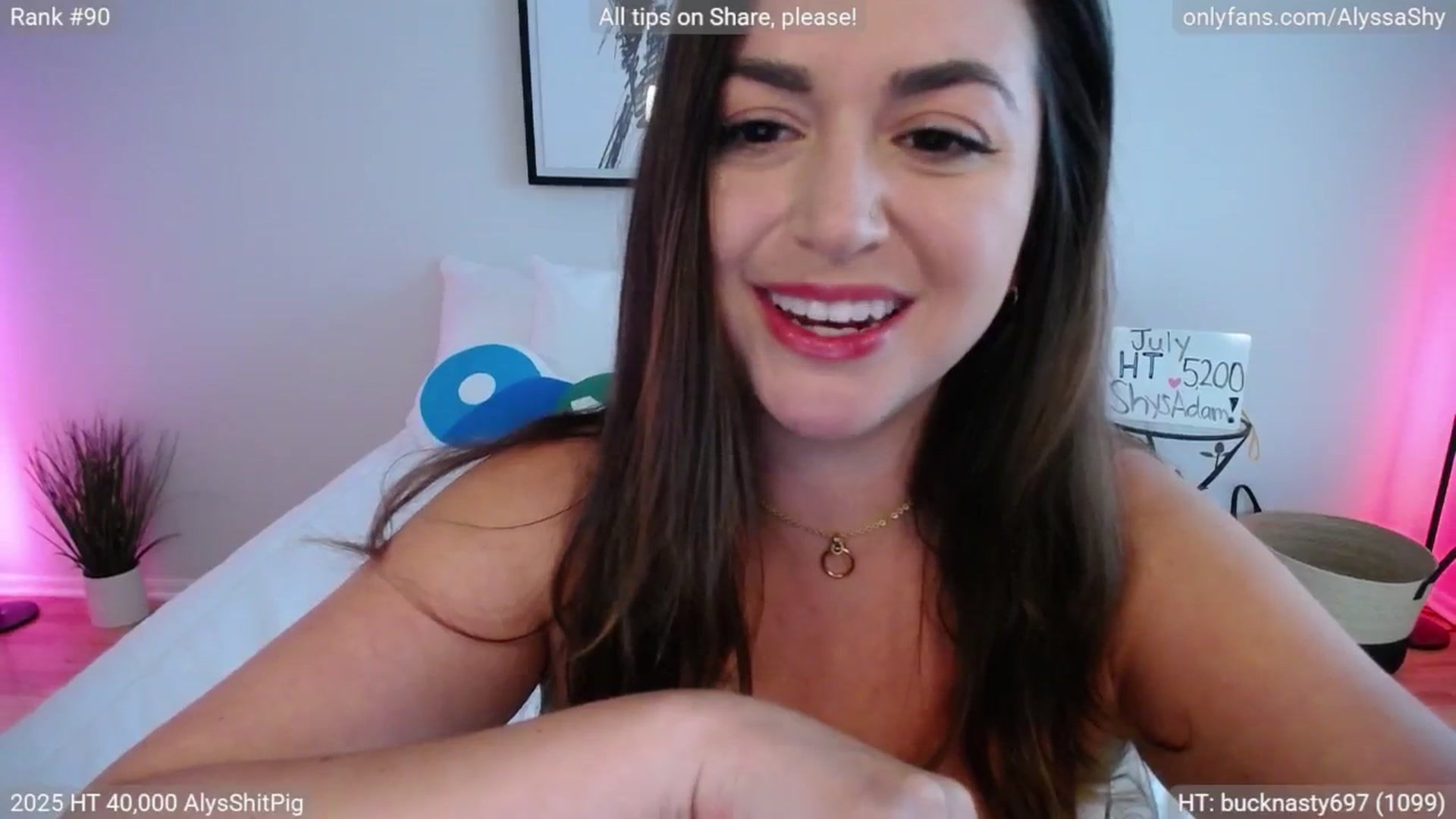 Gallery image thumbnail from AlyssaShy's myfreecams stream on, 07/02/2025, 20:56 image 17 of 20