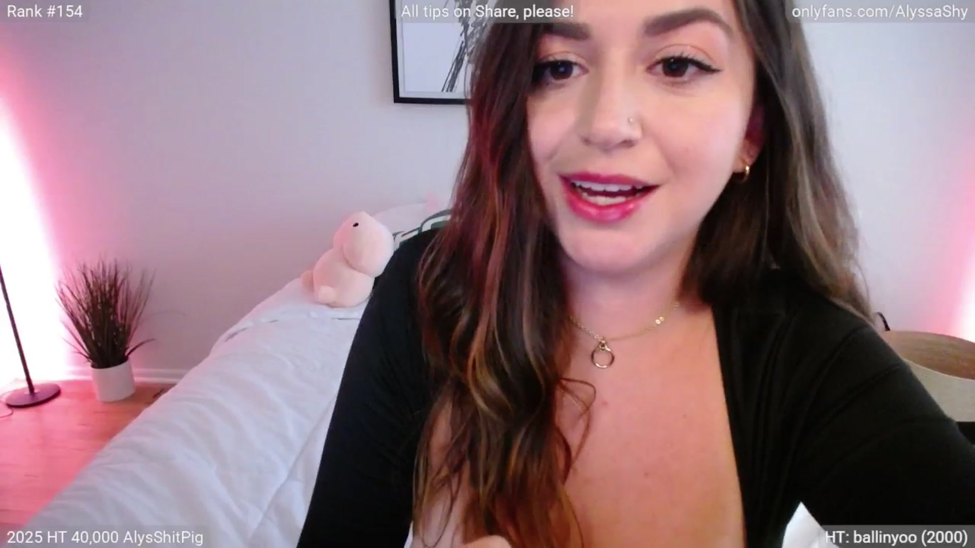 Gallery image thumbnail from AlyssaShy's myfreecams stream on, 07/10/2025, 22:59 image 7 of 20