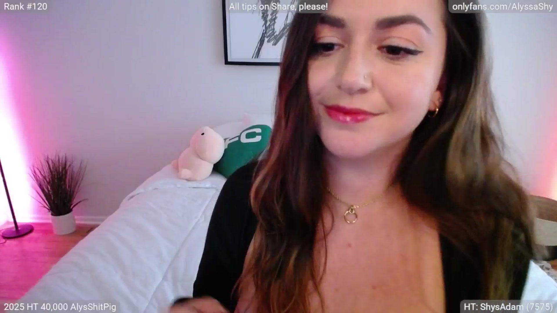 Gallery image thumbnail from AlyssaShy's myfreecams stream on, 07/10/2025, 22:59 image 19 of 20