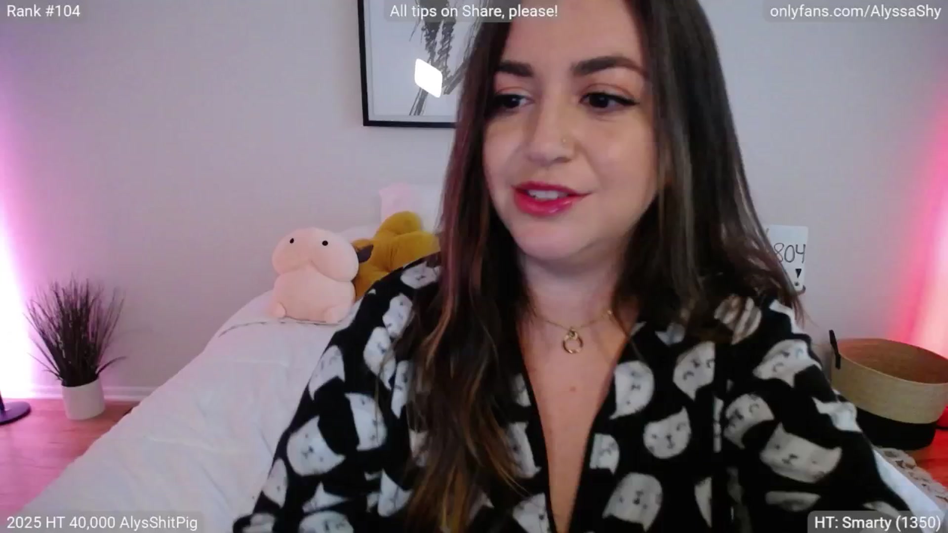 Gallery image thumbnail from AlyssaShy's myfreecams stream on, 07/12/2025, 24:05 image 6 of 20