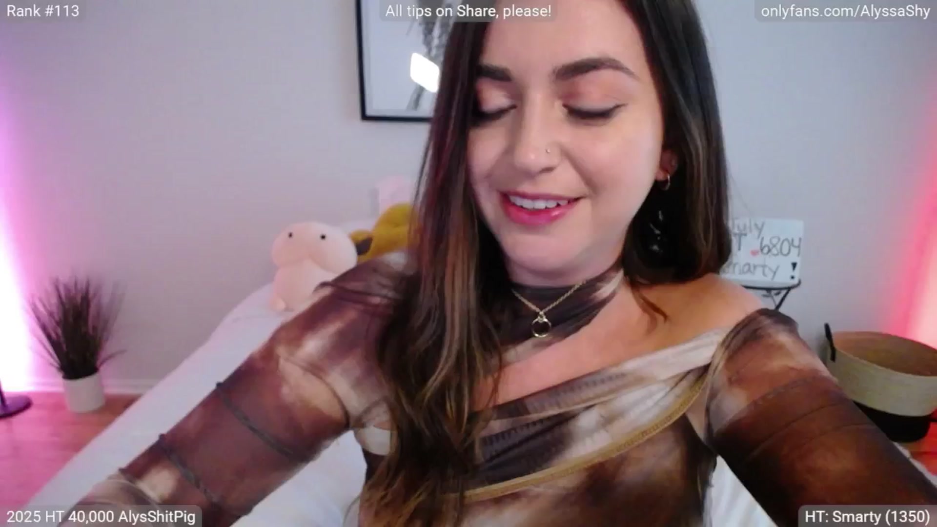 Gallery image thumbnail from AlyssaShy's myfreecams stream on, 07/12/2025, 24:05 image 1 of 20