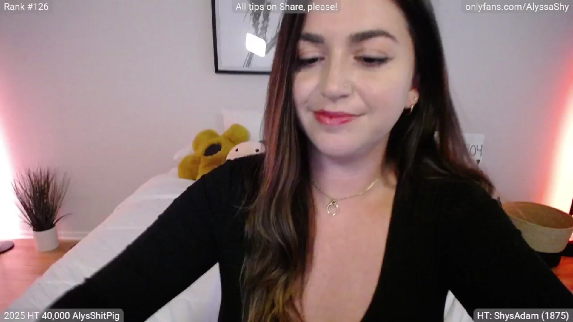 Gallery image thumbnail from AlyssaShy's myfreecams stream on, 07/18/2025, 24:08 image 2 of 20