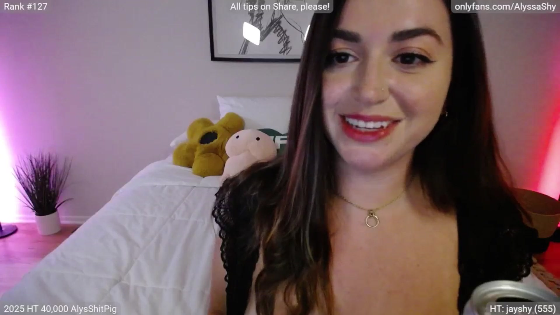 Gallery image thumbnail from AlyssaShy's myfreecams stream on, 07/19/2025, 02:22 image 19 of 20