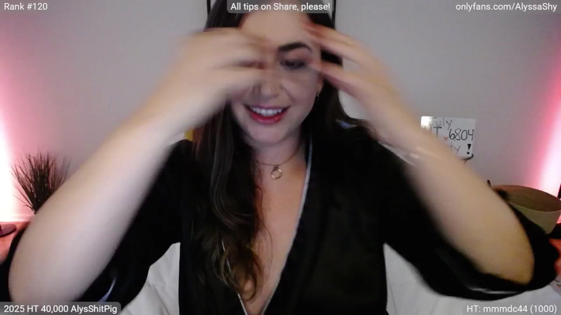 Gallery image thumbnail from AlyssaShy's myfreecams stream on, 07/19/2025, 22:41 image 12 of 20