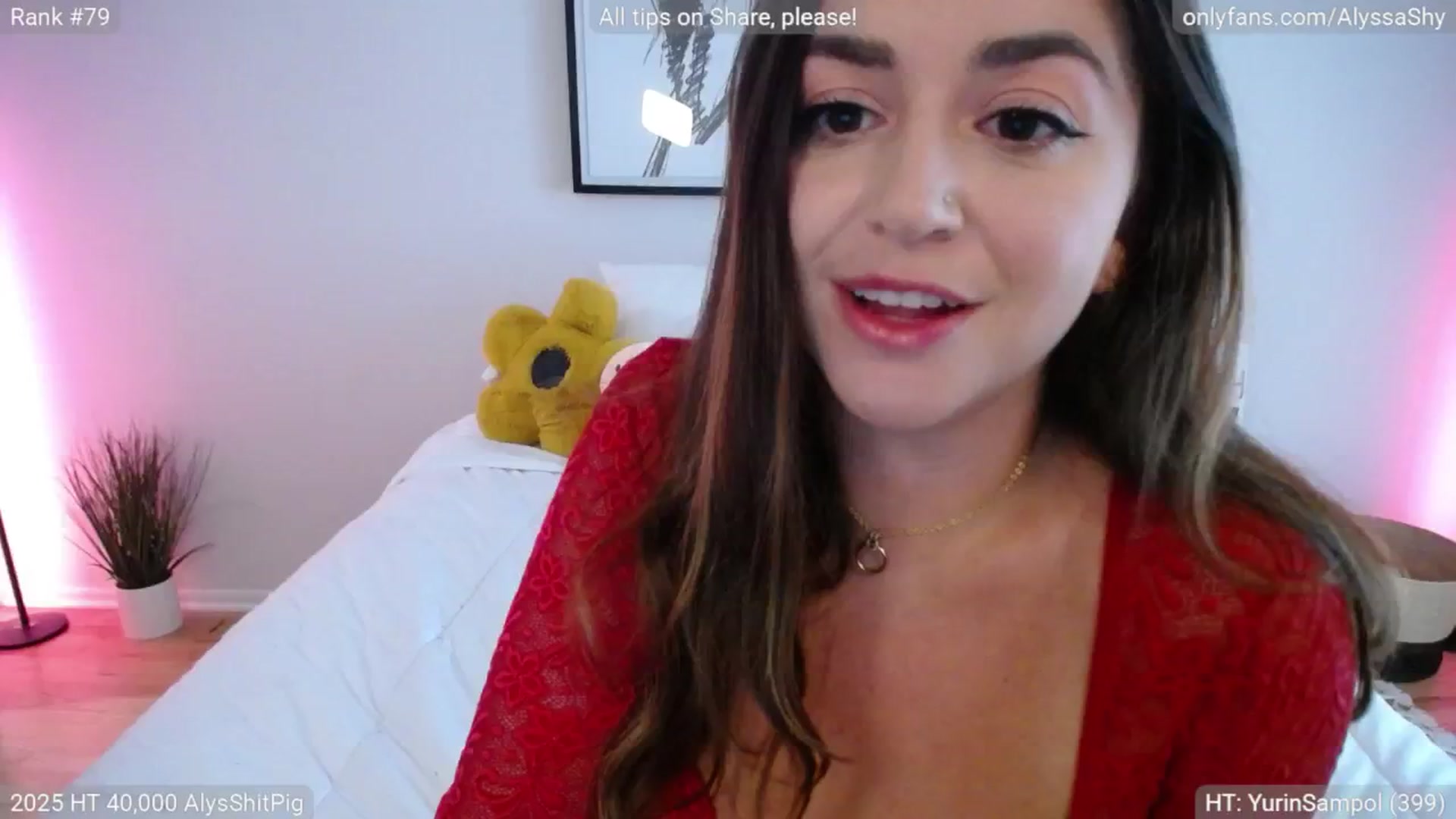 Gallery image thumbnail from AlyssaShy's myfreecams stream on, 07/24/2025, 23:13 image 6 of 20