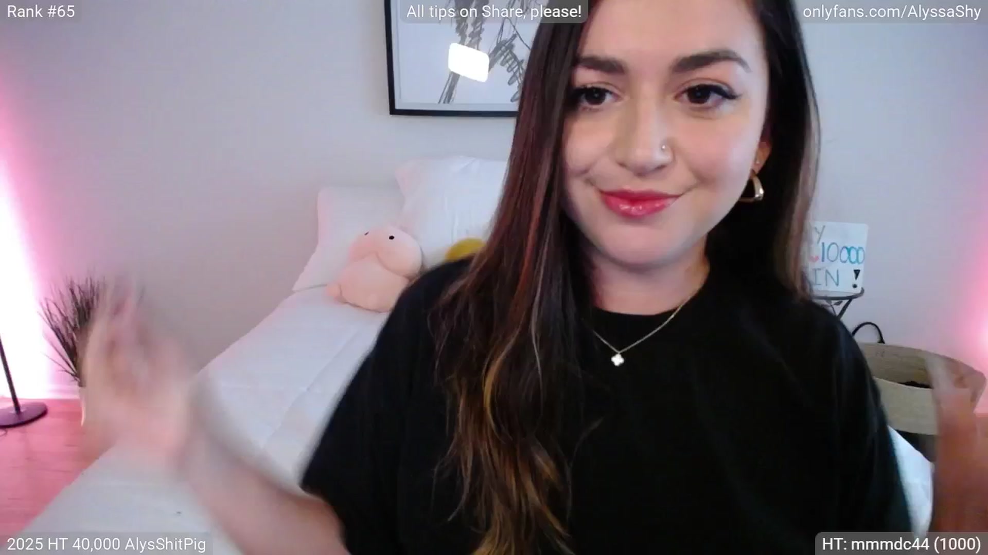Gallery image thumbnail from AlyssaShy's myfreecams stream on, 08/02/2025, 23:40 image 13 of 20