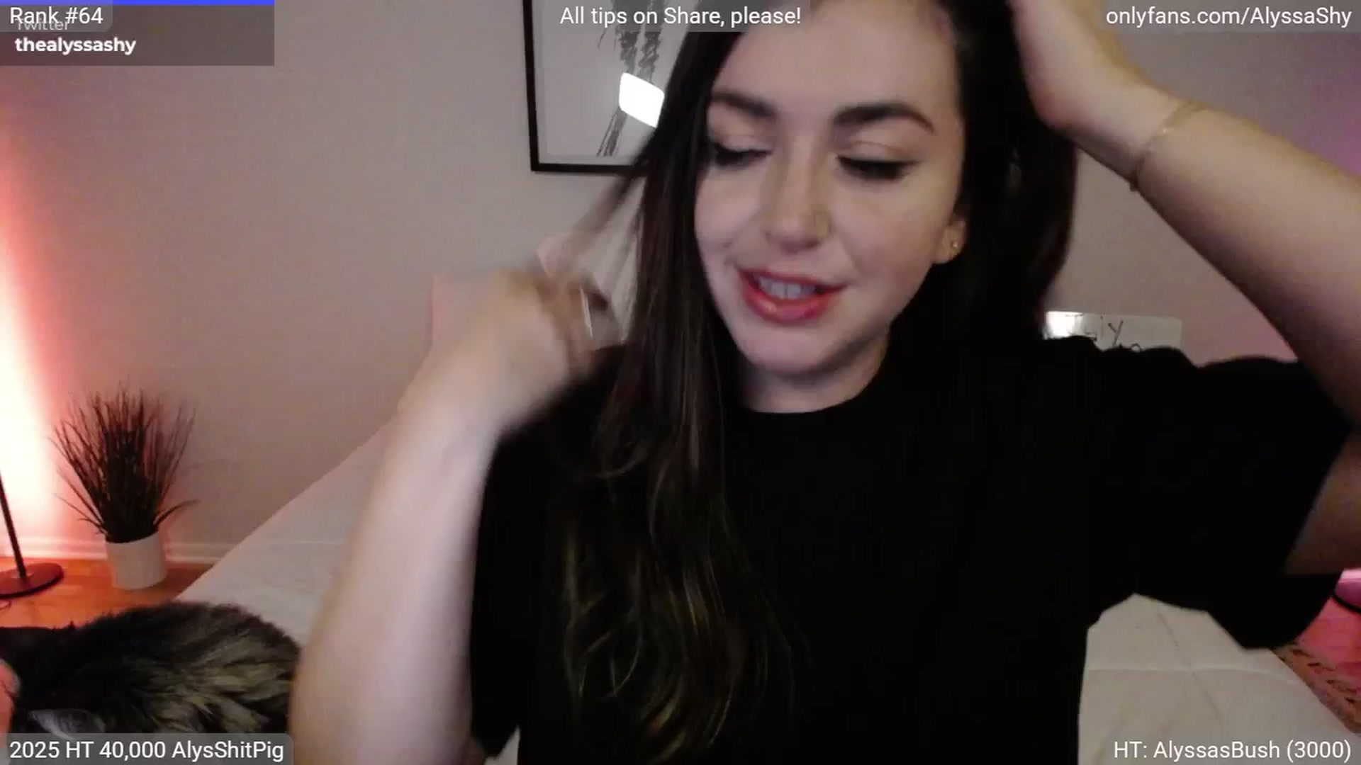Gallery image thumbnail from AlyssaShy's myfreecams stream on, 08/03/2025, 03:59 image 2 of 20