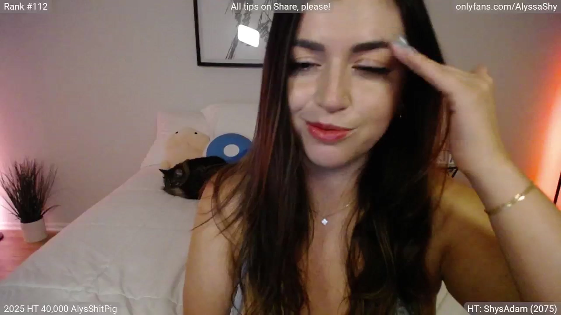 Gallery image thumbnail from AlyssaShy's myfreecams stream on, 08/09/2025, 02:57 image 20 of 20