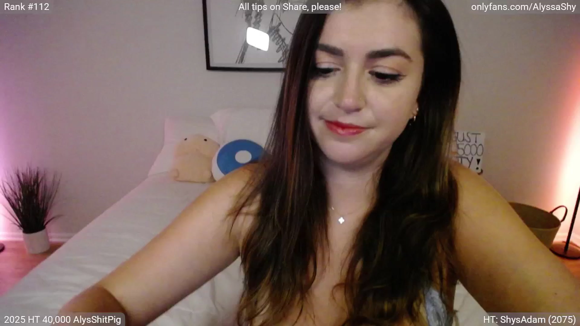 Gallery image thumbnail from AlyssaShy's myfreecams stream on, 08/09/2025, 04:04 image 7 of 20