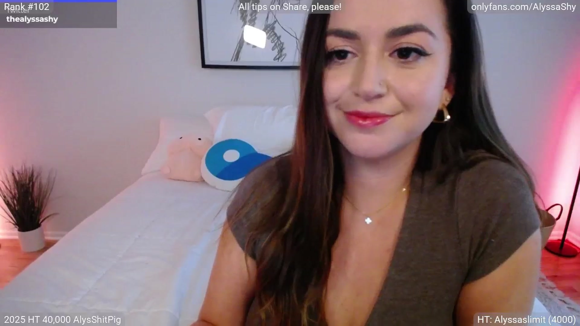 Gallery image thumbnail from AlyssaShy's myfreecams stream on, 08/09/2025, 23:35 image 17 of 20