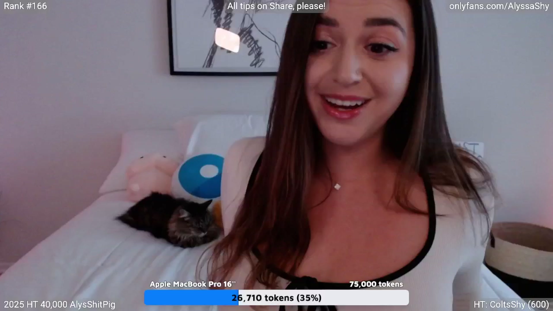 Gallery image thumbnail from AlyssaShy's myfreecams stream on, 08/16/2025, 22:52 image 2 of 20